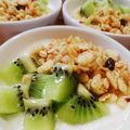 ハッピーみっけ♪'s cooksnap of when they made ☆キウイヨーグルトシリアル.
