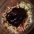 inLondon's cooksnap of when they made 朝食に♪きな粉黒ゴマバナナヨーグルト.