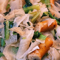 ヤアマアコ's cooksnap of when they made 小松菜と大根の炒めもの.