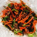 ねぞろ's cooksnap of when they made レンジで簡単 人参梅紫蘇和え.