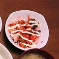 もも1002's cooksnap of when they made 超簡単！魚肉ソーセージとキムチのおつまみ.