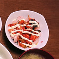もも1002's cooksnap of when they made 超簡単！魚肉ソーセージとキムチのおつまみ.