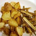 YOU1416's cooksnap of when they made から揚げ粉deじゃがいものから揚げ♪.