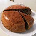 ささゆりの食卓's cooksnap of when they made ★胡桃とこし餡のHM蒸しパン風★.