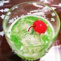 きっちん☆ハニー's cooksnap of when they made メロンソーダ☆ゼリーだよ〜♪.