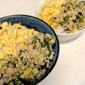 miho3miho3's cooksnap of when they made 二色丼(鶏そぼろ＊炒り卵).