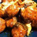 smilemikl's cooksnap of when they made ★簡単プロの味★豚こま団子の甘酢あん.