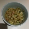 あっちゃーん＾—＾'s cooksnap of when they made 副菜に　キャベツとネギとシーチキン炒め.