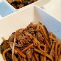 ２級ちゃん's cooksnap of when they made 牛肉・茄子・筍のオイスター炒め♪.