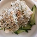 くむちん's cooksnap of when they made とろろ昆布と胡瓜のサッパリ冷奴♪.