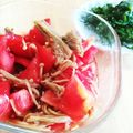 momoppo's cooksnap of when they made トマトのお浸し☆.