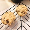 低脂質にこだわりたい's cooksnap of when they made チョコチャンククッキーっぽいもの。.
