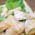 まきぽっさ's cooksnap of when they made サックサク♡鶏皮唐揚げ♡ポン酢かけ.