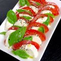 ルぴあ's cooksnap of when they made トマトとモッツァレラチーズのカプレーゼ.