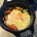 てぬきハナ's cooksnap of when they made 【簡単朝ごはん】ほうれん草のココット.