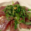 クック5FI59B☆'s cooksnap of when they made かつおと水菜と新玉ねぎのサラダ.