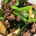 ☆なみへい's cooksnap of when they made ご飯がすすむ！ひき肉と小松菜と厚揚げ炒め.