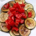 kyichikawa's cooksnap of when they made ズッキーニとトマトのバルサミコサラダ.