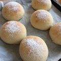 れんこん0510's cooksnap of when they made 自家製天然酵母で基本のふわふわ丸パン.