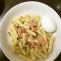 クックNMB8S5☆'s cooksnap of when they made スモークサーモンとほうれん草のパスタ.