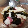 m11k12's cooksnap of when they made ♪レモンで上品♪きゅうりとタコの酢の物.