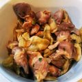 Manoria's cooksnap of when they made 砂肝のザーサイ炒め.
