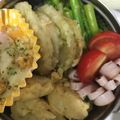 snow012's cooksnap of when they made くるくるハムで☆花☆.