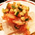 Nöööla♡'s cooksnap of when they made ヘルシー♡きゅうりとキムチの冷や奴.