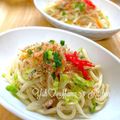 YUH♡ママ's cooksnap of when they made 液体塩こうじの焼きうどん.