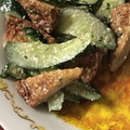 クックZ8J4H4☆'s cooksnap of when they made さつま揚げときゅうりのサラダ.