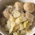 クックZ8J4H4☆'s cooksnap of when they made 肉団子のちゅるちゅるスープ.