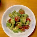 ☆♡小春♡☆'s cooksnap of when they made 簡単★アボカドとトマトのバジルソース和え.