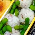 nosso's cooksnap of when they made ☆ごま油香る 塩昆布ゆかり おにぎり.