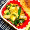 nosso's cooksnap of when they made 刻みあげのニラ玉とじ.