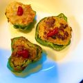 tomato1113's cooksnap of when they made 離乳食後期からのピーマンの肉詰め.