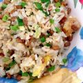 ハナ☆クロ's cooksnap of when they made 納豆炒飯.