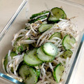 ●紅一点ママ's cooksnap of when they made もやしときゅうりのゆかり和え.