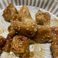 はるはる★☆'s cooksnap of when they made 鶏もも肉＊簡単和風ごま和え.
