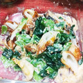 ☆☆あっきん☆☆'s cooksnap of when they made ウチのアレ♡小松菜ちくわピリ辛マヨ和え.