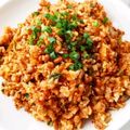 どんぶり５６５６'s cooksnap of when they made 納豆キムチチャーハン.
