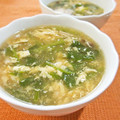 イベ長's cooksnap of when they made 卵とほうれん草のコンソメスープ.