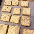 さこあ's cooksnap of when they made バリッボリッのそば粉とバジルのクッキー.