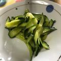 ちさちゅ★'s cooksnap of when they made きゅうり大量消費！ラー油和え.