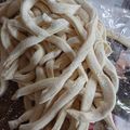 クック0OLZSH☆'s cooksnap of when they made ホームベーカリーでコシ抜群!手打ちうどん.