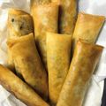 カロリナ★'s cooksnap of when they made 挽肉ストックで簡単すぐ⭐春雨と筍の春巻⭐.