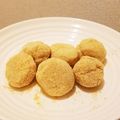 きてぃコ★'s cooksnap of when they made 糖質制限◆おからパウダーで白玉風お団子.