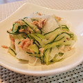 ペキのリリー's cooksnap of when they made 大根ときゅうりのツナマヨサラダ.