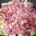 momoazeru's cooksnap of when they made 豚バラとえのきキャベツのフライパン蒸し.