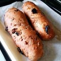 kaz～kaz～⭐'s cooksnap of when they made クルミ&レーズンの全粒粉パン.