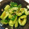 azuazu♡'s cooksnap of when they made 簡単‼キュウリで1品.